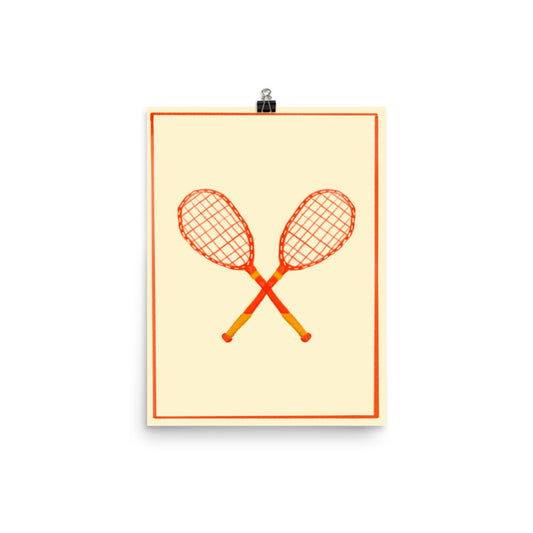 the Tennis Racket Poster
